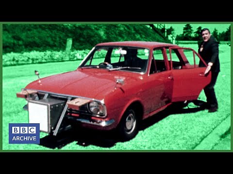 1971: DRIVERLESS CARS and the FUTURE OF MOTORING | BBC News | Retro Transport | BBC Archive