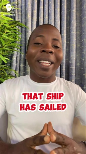 That ship has sailed!