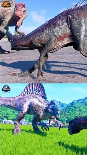 SPINOSAURUS Vs INDORAPTOR | JWE 1 & JWE 2