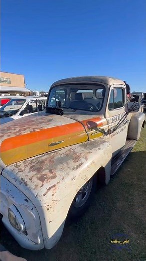 That 1950's pickup rat rod goes harder than expected #ratrod #vintage #custom