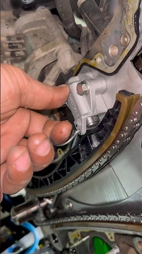 Timing chain replacement 👨‍🔧 #mechanic #automobile #howto #mechanical #shorts