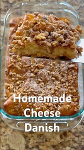 Homemade Cheese Danish - recipe in the description ￼
