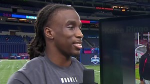 Georgia CB Kelee Ringo reflects on his '23 combine outing with Kimmi Chex