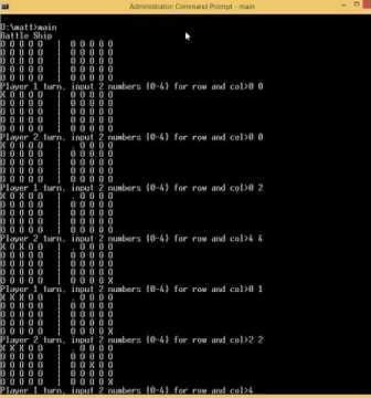 Battleship: Text-based Game