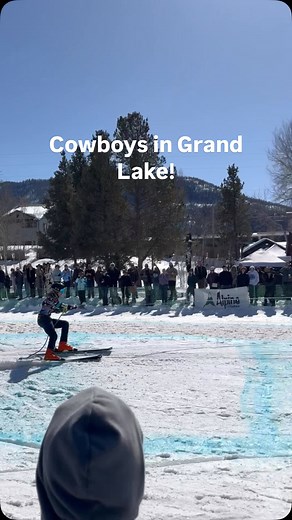 711 reactions · 101 shares | Skijoring in Grand Lake. Come back tomorrow and check it out! | Andrea Cox | Facebook