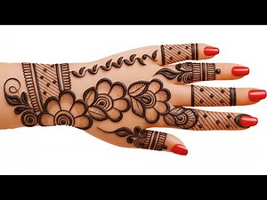 New Easy Full Hand Mehndi Design | Mehandi Ka Design | Mehndi Designs For Hands | Mehndi Design