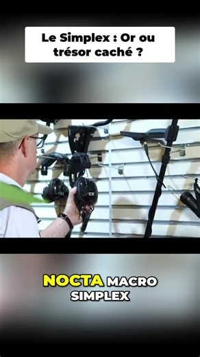 Le Simplex : l'entrée de gamme avec des options de pro ! Casque sans fil, étanche, 4 modes... prêt pour la détection ! #Détection #Simplex #Nocta #ChasseAuTrésor #Loisirs