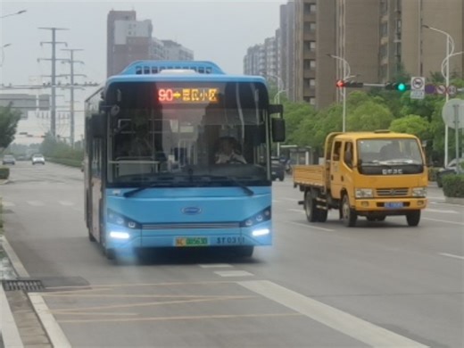 【徐州公交POV-90】【梦回大福田 离谱配车】徐州公交顺通巴士公司90:太行路（元和路）-楚韵路口（区间）