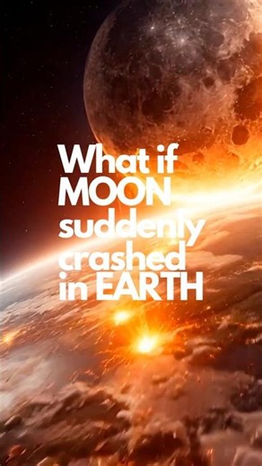 What If the Moon Crashed Into Earth? 🌙💥