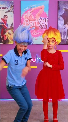 ¡Tukoh Taka con la pequeña Ember de Elemental! #shorts #dance #tukutaka #tukohtaka #ember #elemental