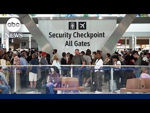 Wait times at airport TSA lines continue to rise with no funding bill in sight