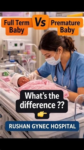Premature vs Full-Term Baby 👶 Pregnancy Weeks Explained in30 Second#shorts #pregnancy #prematurebaby
