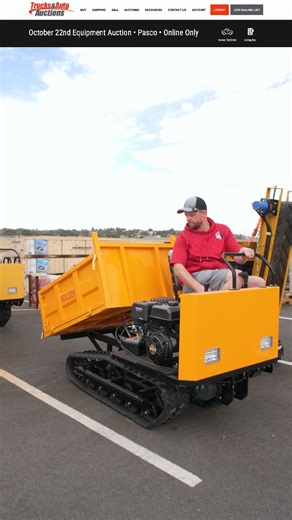 Special Surplus Auction alert! From rock crushers and mini skid steers to massage chairs and electric three wheelers! Check out all the fun stuff he have in our October 22nd Public Online Auto Auction. Bidding is now open, so get your bids in NOW! Link in bio! | Trucks & Auto Auction