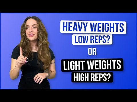 Heavy Weights Low Reps VS Light Weights High Reps | Nutrition Coach Explains | Naked Nutrition