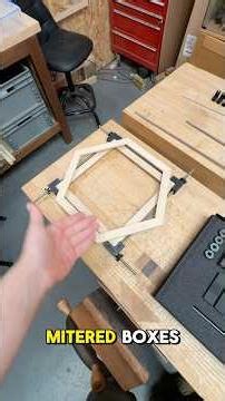 Picture Frames made easy! 🤩 #woodworking #woodwork #photography #diy #craft