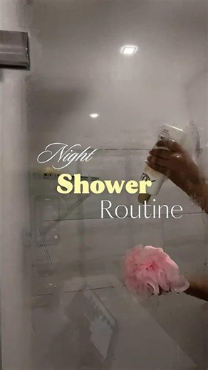 Night time shower 🫧💭🌙routine#shower routine #vlog #fyp