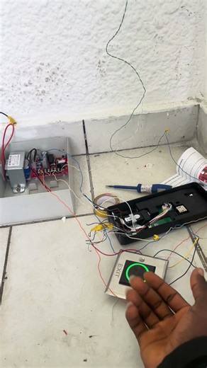 Access control setup #accesscontrolsystems