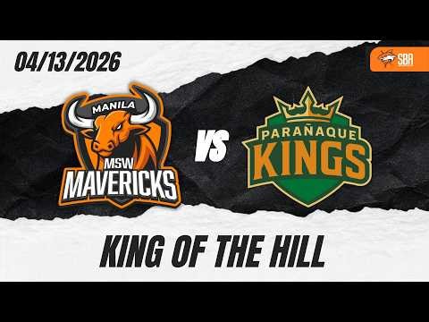 MANILA MSW MAVERICKS vs. PARAÑAQUE KINGS | SBA SEASON 2 | APRIL 14, 2026