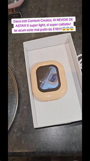 Perfect de pus in geanta, atat de practic! Eu m-am indragostit! Atat pt Iphone cat si pt Android! 😍😍😍 #screen #mirrorscreen #contentcreator #backcamera #blackfriday