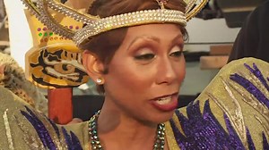 Zulu Royalty arrived at the New Orleans riverfront around 4:30 p.m. The king and queen are excited for their reign! Meg Farris caught up with them. | WWLTV