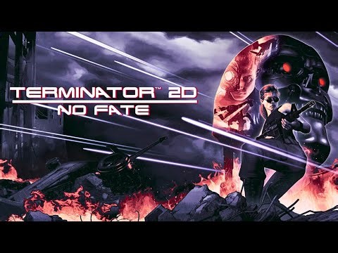 TERMINATOR 2D: NO FATE - FULL GAME playthrough with CRT shader