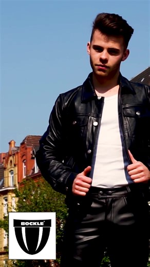 Sexy Boy in skinny Jeans Leather Pants | BOCKLEDER.DE