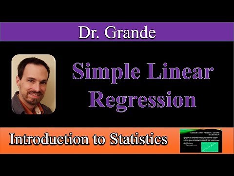 Introduction to Simple Linear Regression