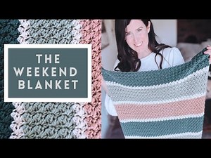 The Weekend Blanket EASY and ADDICTING stitch tutorial