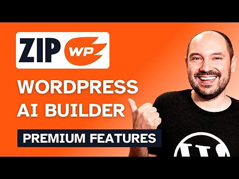 ZipWP Review WordPress AI Website Builder 🤖 | Premium Features Walk-through 🚀