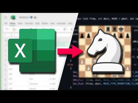 I Made a Chess Engine in Excel... Can It Beat Me?