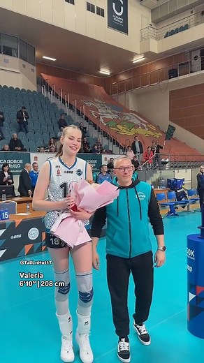 Tall & Hot on Instagram: "Valeria Kozlova is the true definition of a gorgeous athlete. Not only is she tall, but she’s absolutely stunning! Standing at 6’10” | 208 cm, she’s one of the tallest women and athletes we’ve ever featured. I’m officially in love—what about you? 😍 Featuring: Valeria Kozlova, 6’10” | 208 cm (@valeracore) . . . . . . . #TallLnHottT #SuperTallWomen #GorgeousAthlete #TallGirlMagic #HeightGoals #AmazonianQueen #TallAndProud #DynamicHeights #TallGirlsUnite #StandingTall #Ta