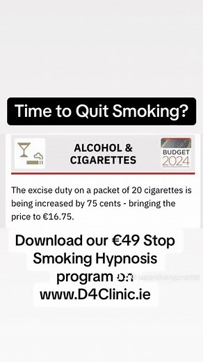 "🚭 Break free from smoking with our transformative hypnosis program! 🌟 Experience the power of positive change and reclaim control over your life. Join others on this journey to a smoke-free future. 💪 #QuitSmoking #HypnosisSuccess #SmokeFreeLife #HealthyChoices #LiberateYourLungs #MindOverNicotine #BreatheEasy #HypnosisWorks #PositiveChange #NoMoreSmoke #WellnessJourney #FreedomFromCigarettes #EmpowerYourHealth #ChooseHealth #NewBeginnings #LifestyleTransformation #QuitNow #FreshStart #Resili
