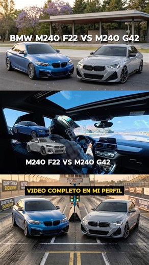 M240 duelo de generaciones F22/G42 #cars #coches #fabe #bmw