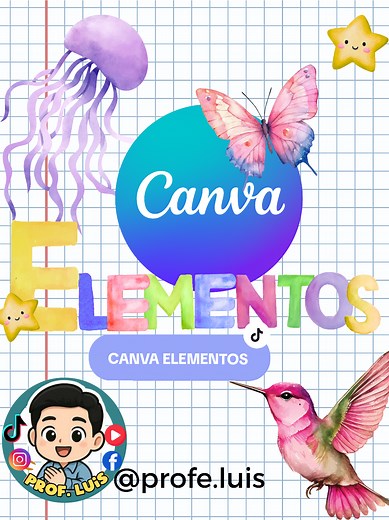 Guía Completa de Elementos en Canva