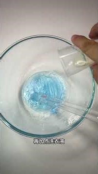Dish soap slime tutorial, essential for beginners! #Slime #Slime Tutorial #Gel Water