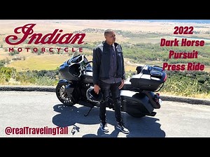 New 2022 Indian Dark Horse Pursuit Press Event Ride. Sport Mode Full throttle on the 108 Power Plus.