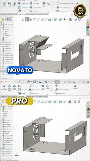 LA FORMA CORRECTA DE USAR CARAS A INGLETE EN CHAPA METÁLICA 🛠️