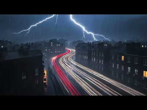 Car light trails