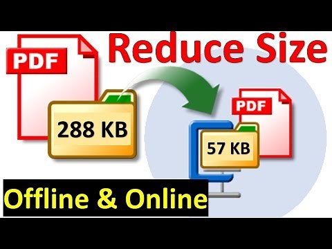 How to reduce PDF file size | Online and Offline Method