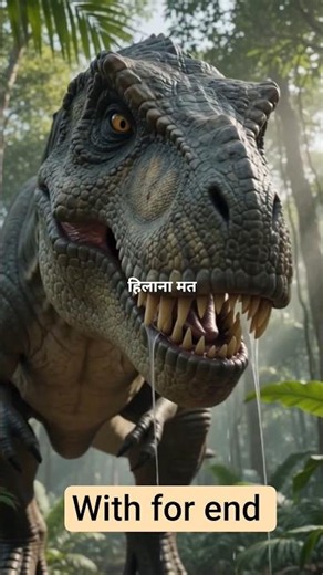 Dinosaur vs Human – Real Attack Scene 😨 #trending #shorts