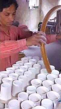 How Tea Cups Are Made in Factory ☕ | Satisfying Production Process