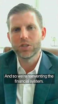 Eric Trump Says Family Launching Bitcoin Mining Venture