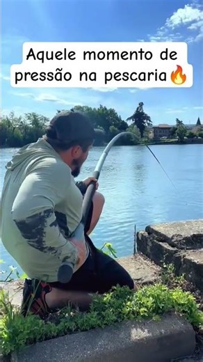 A moment of intense pressure while fishing 💥🎣 #moment #fishing #fishingtrip #shorts #fishing