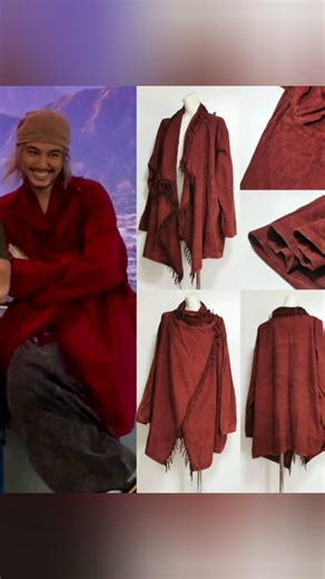 Top worn on April 17, 2026, on The Zane Lowe Show:An ethnic-style cotton fringe jacket