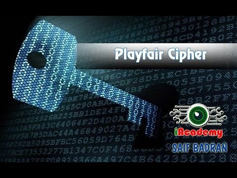Playfair Cipher Encyption / Decryption - شرح بالعربي