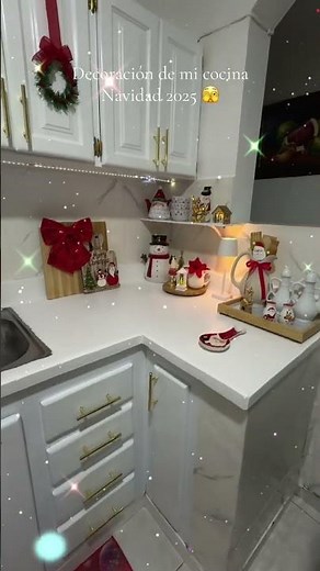 🎄✨ HOW I DECORATED MY KITCHEN FOR CHRISTMAS 2025 ✨🎄