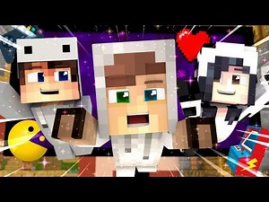 SUCKED INTO A VIDEO GAME? | Play Barn | Minecraft School Roleplay