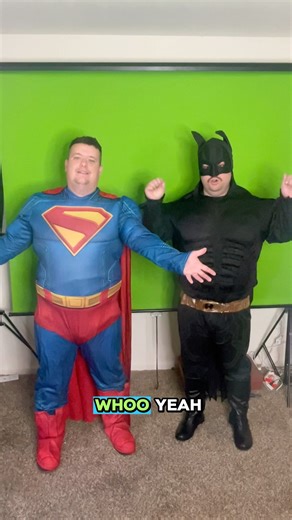 Happy Halloween from DCU’s Superman and Batman from Indy!! #halloween #greeting #costumes #fun #dcu | Seth Da Flow Irskens