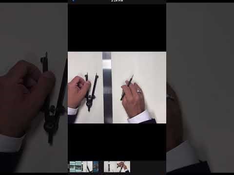 Drawing Geometry Using Only Compass & Straight Edge