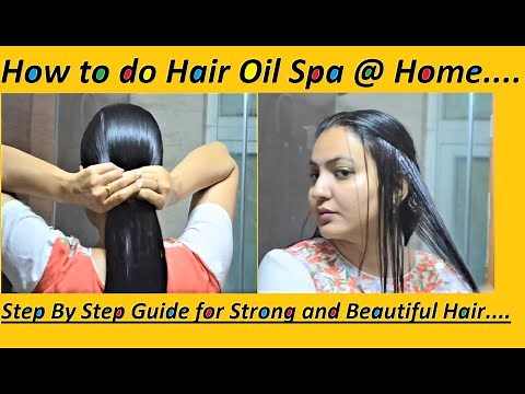 Hair oil spa at home | Step by Step Guide to get Strong and Beautiful Hair | Heavy Hair Oiling